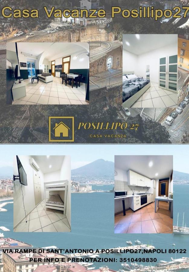 Apartament Posillipo 27 Neapol Zewnętrze zdjęcie